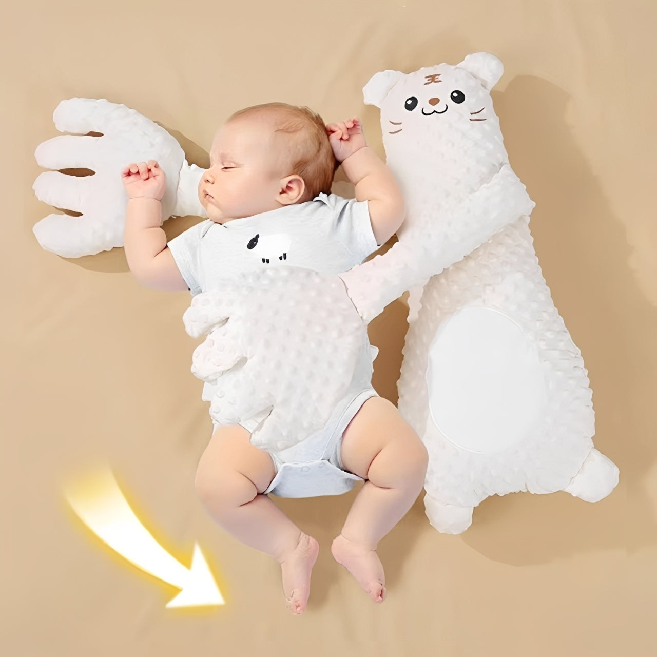 Plush Baby Sleep Soother with Gentle Patting